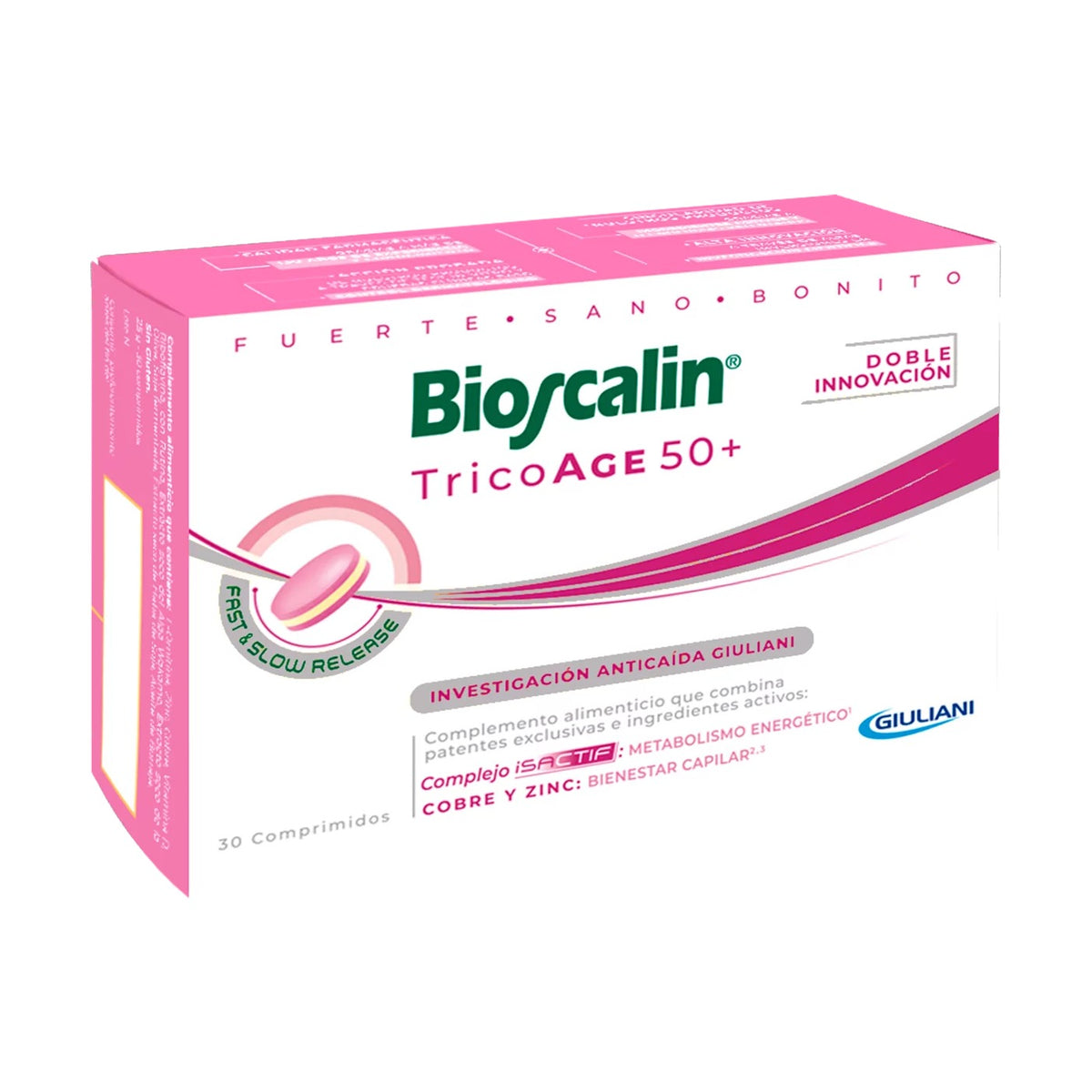 Bioscalin | TricoAge 50+ 30 comprimidos