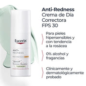 Eucerin Anti-Redness Crema Correctora Día FPS30 con pigmento verde – imagen 2
