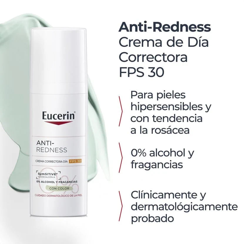 Eucerin Anti-Redness Crema Correctora Día FPS30