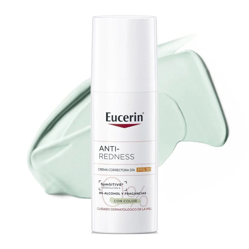 Eucerin Anti-Redness Crema Correctora Día FPS30 con pigmento verde