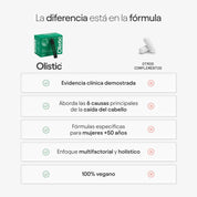 Olistic Hair Men | 28 Viales | Caída, Densidad y Crecimiento