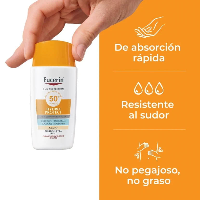 Eucerin - Sun Protection Hydro Protect Fluido Ultra Light Color Claro