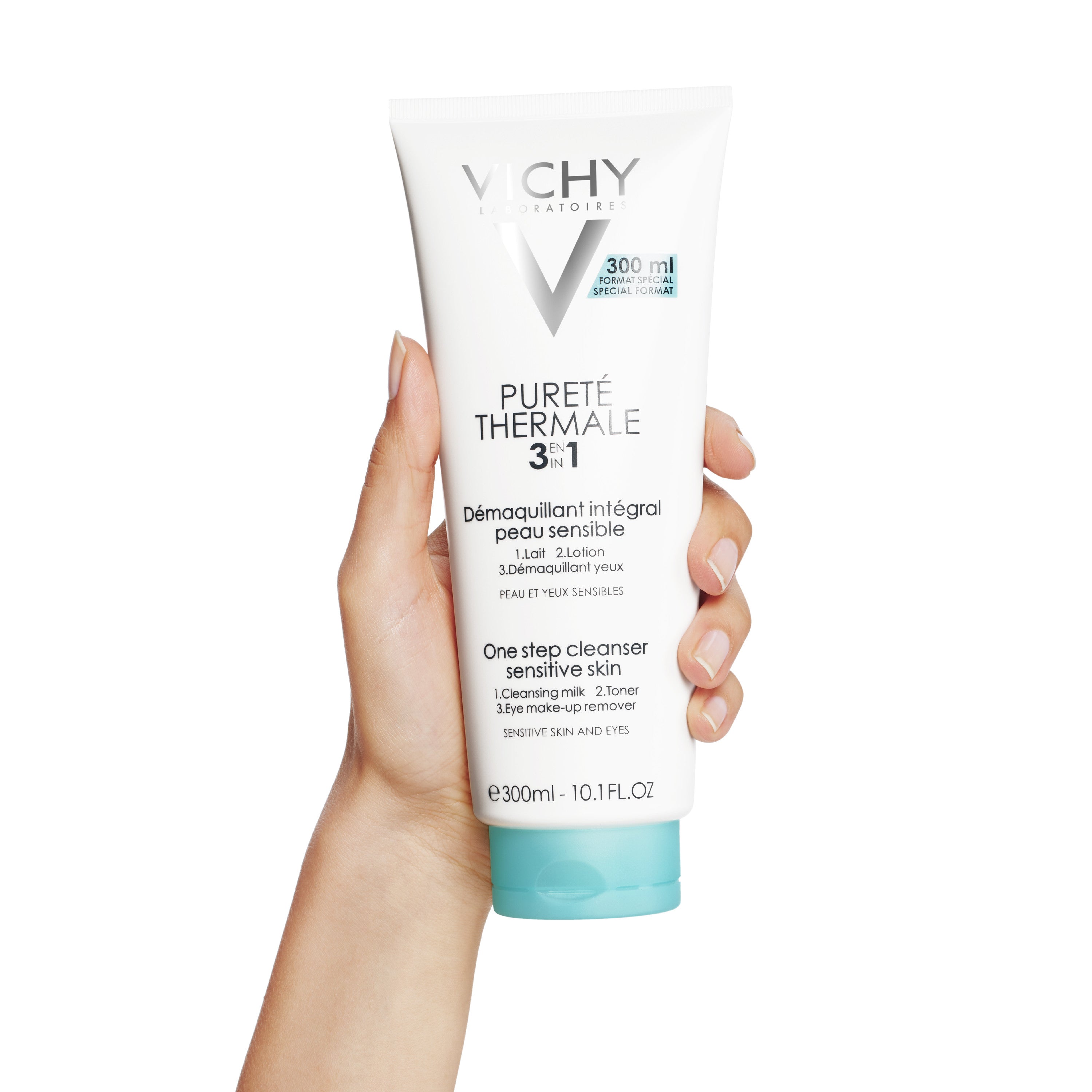 Vichy – Pureté Thermale Desmaquillante 3 en 1 Piel Sensible