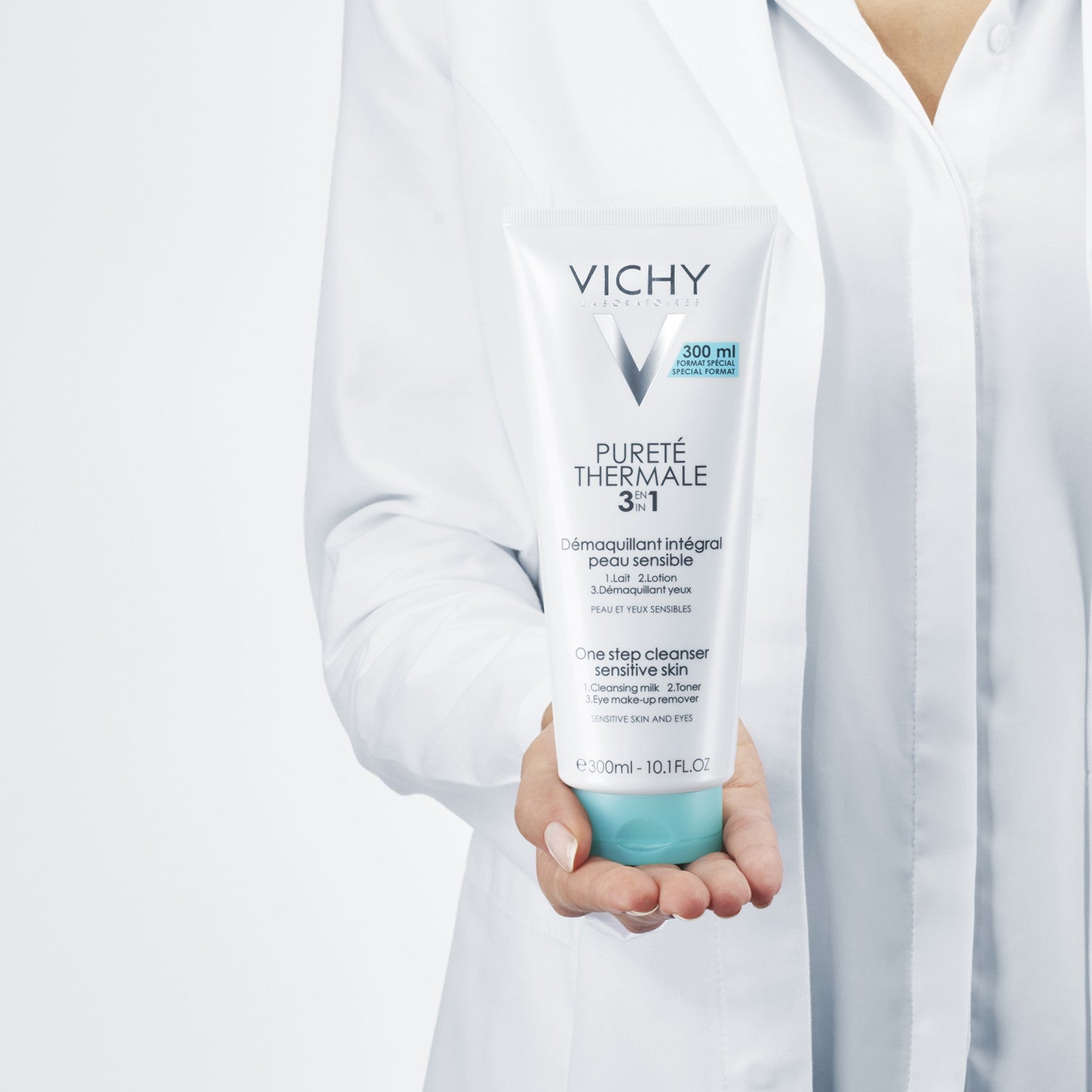 Vichy – Pureté Thermale Desmaquillante 3 en 1 Piel Sensible