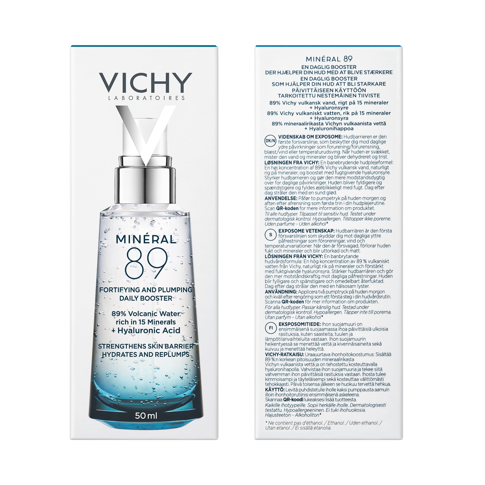 Vichy – Minéral 89 Sérum Fortificante con Ácido Hialurónico