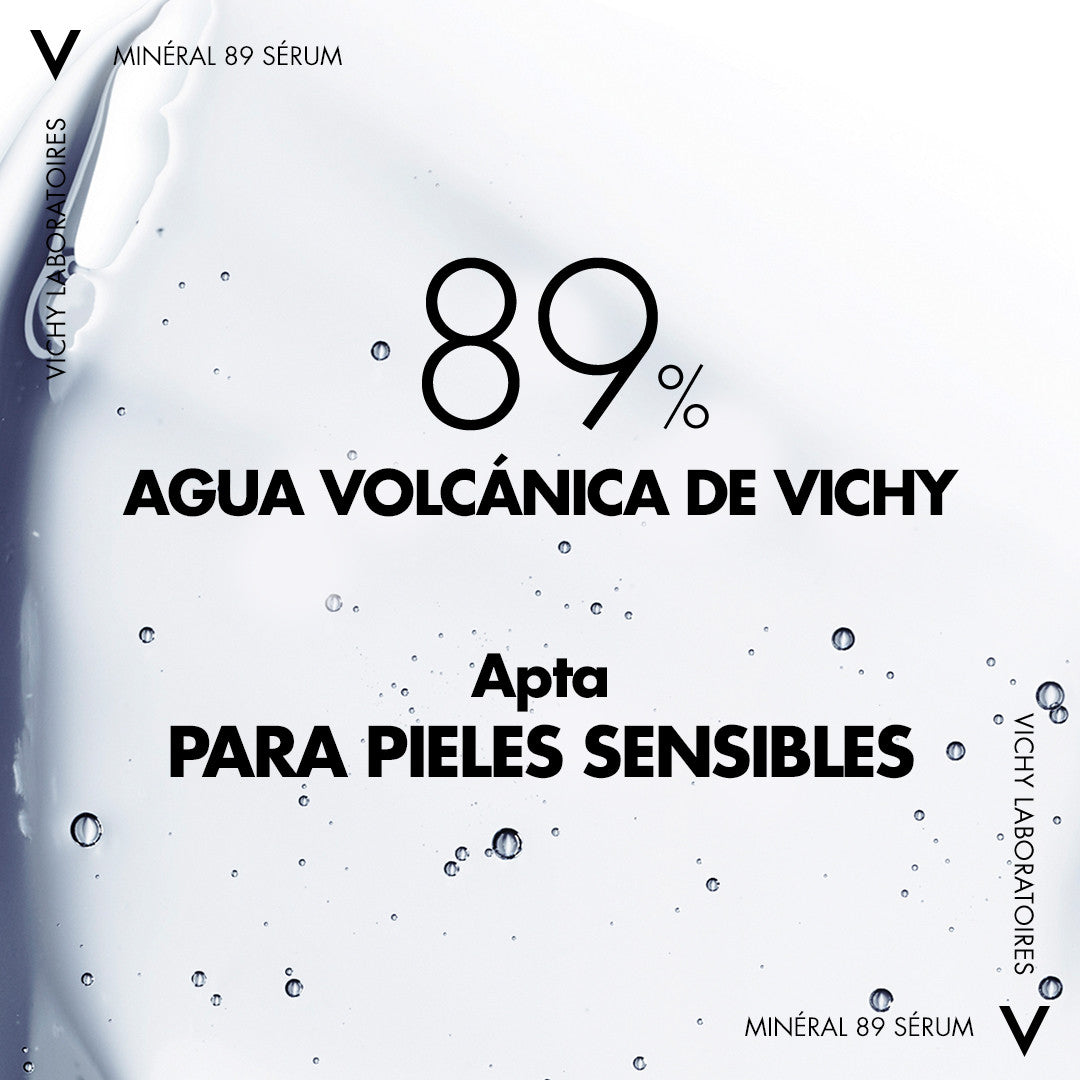 Vichy – Minéral 89 Sérum Fortificante con Ácido Hialurónico