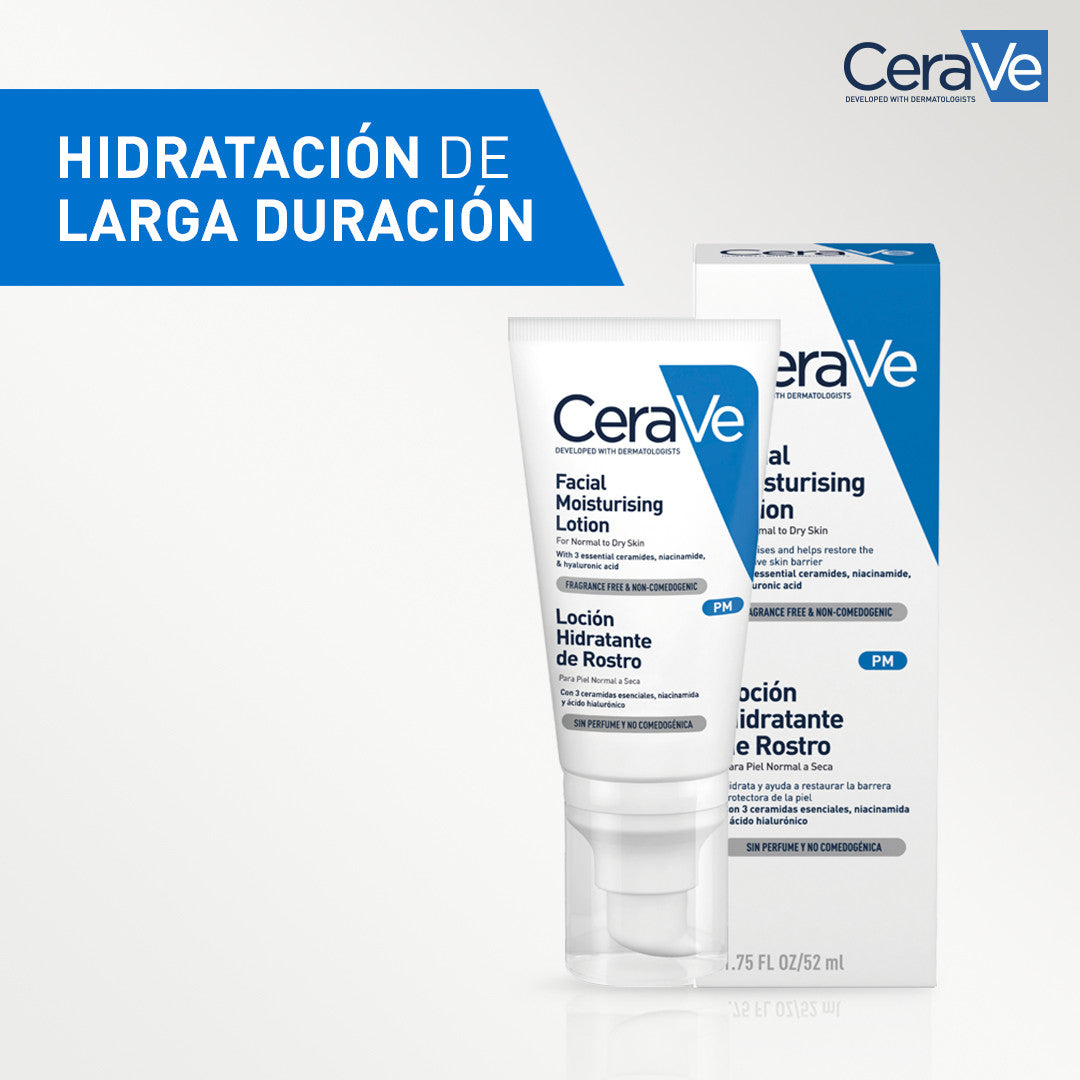 CeraVe – Loción Hidratante Piel Seca a Muy Seca