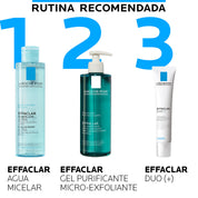 La Roche-Posay Effaclar Gel Limpiador Micro-Exfoliante Antiimperfecciones