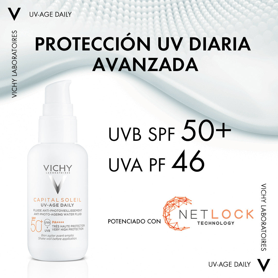 Vichy – Capital Soleil UV-Age Daily SPF 50 Antiedad