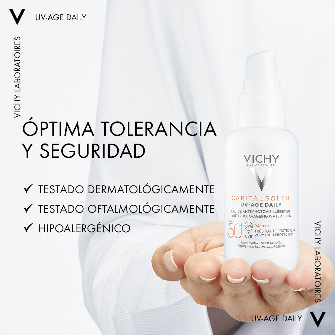 Vichy – Capital Soleil UV-Age Daily SPF 50 Antiedad