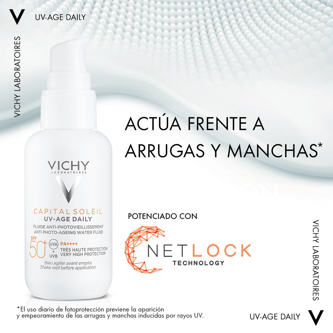 Vichy – Capital Soleil UV-Age Daily SPF 50 Antiedad