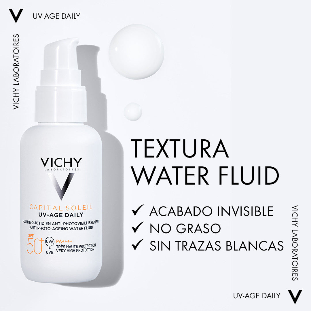 Vichy – Capital Soleil UV-Age Daily SPF 50 Antiedad