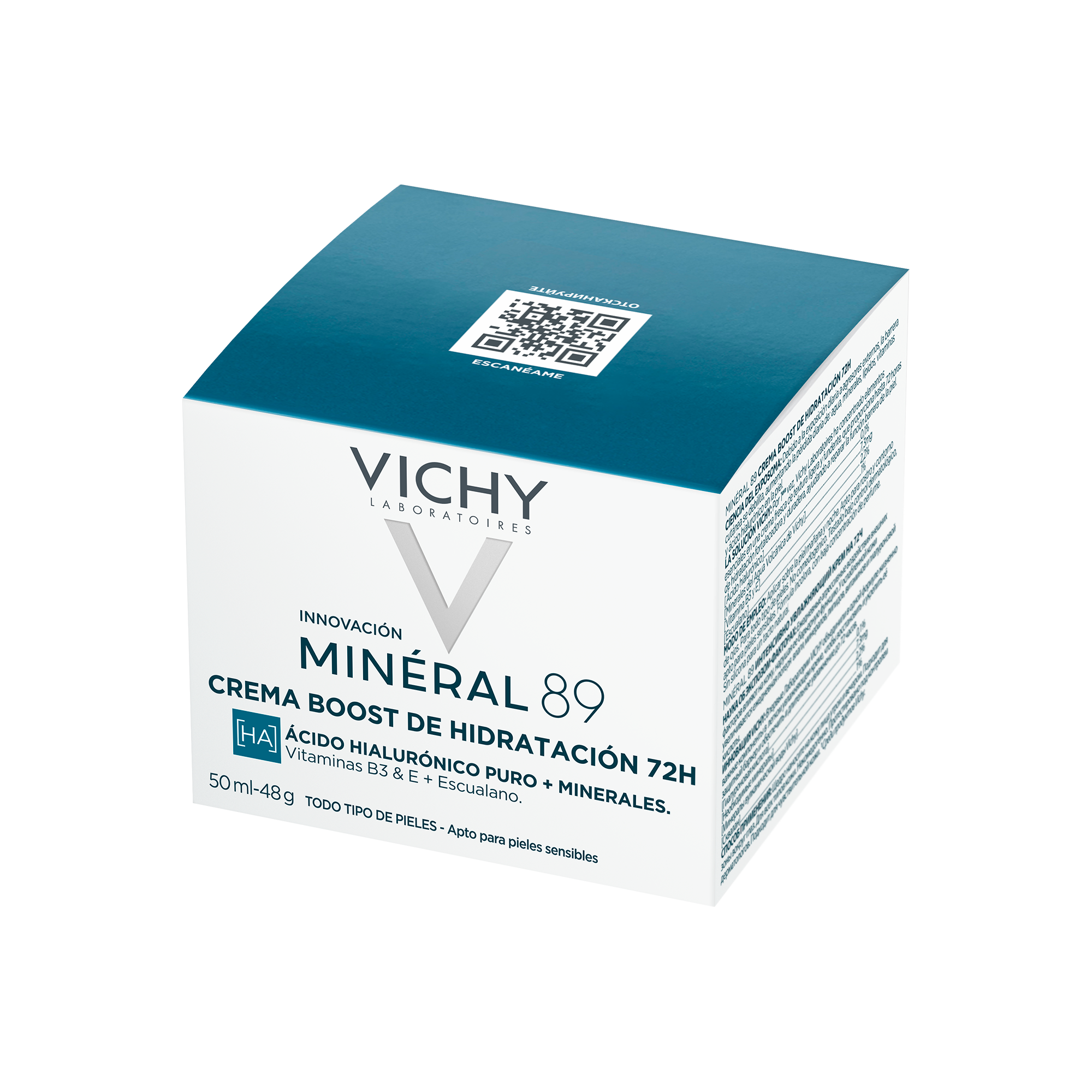 Vichy – Minéral 89 Crema Ligera Hidratación 72h