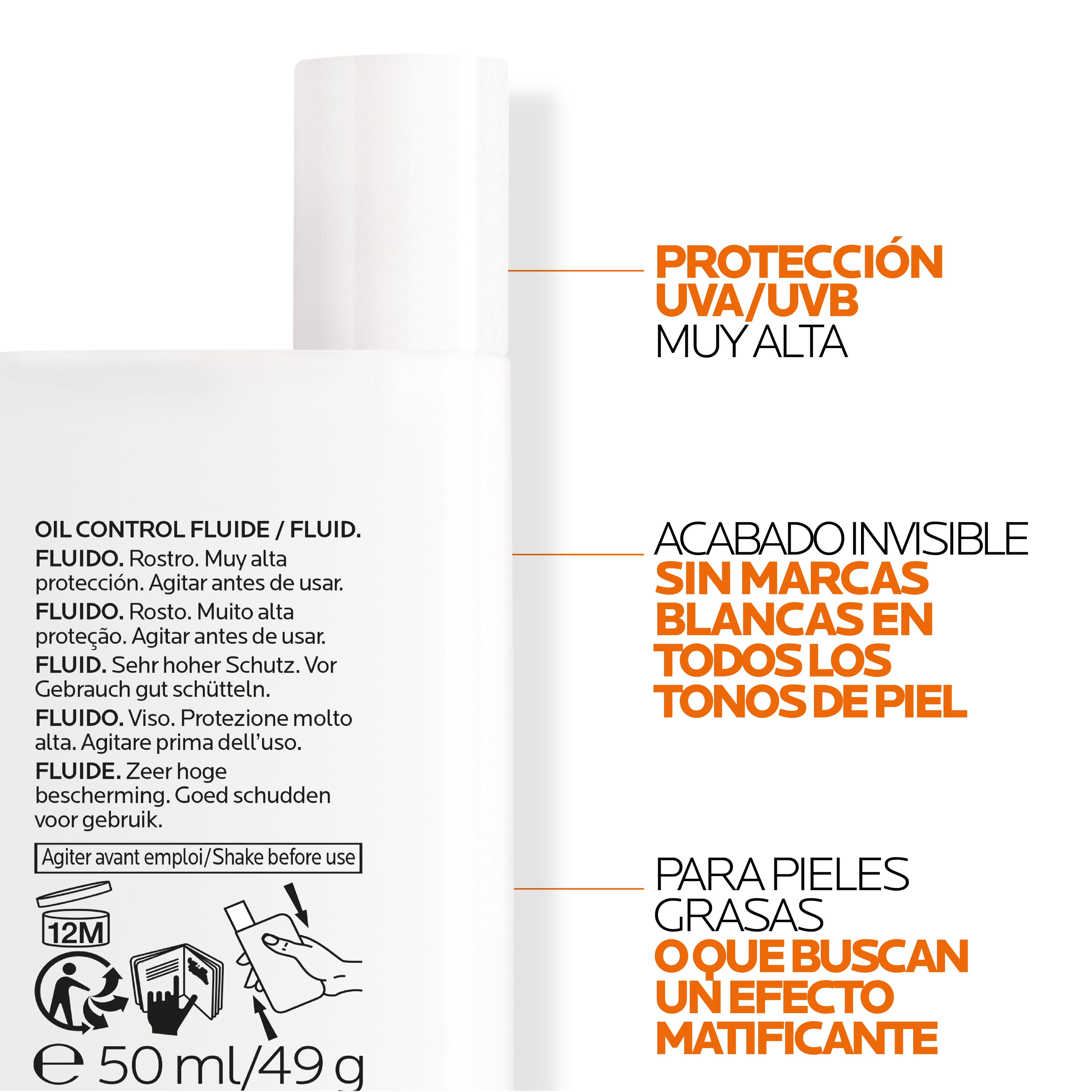 La Roche-Posay – Anthelios UVMune 400 Oil Control Fluido SPF 50