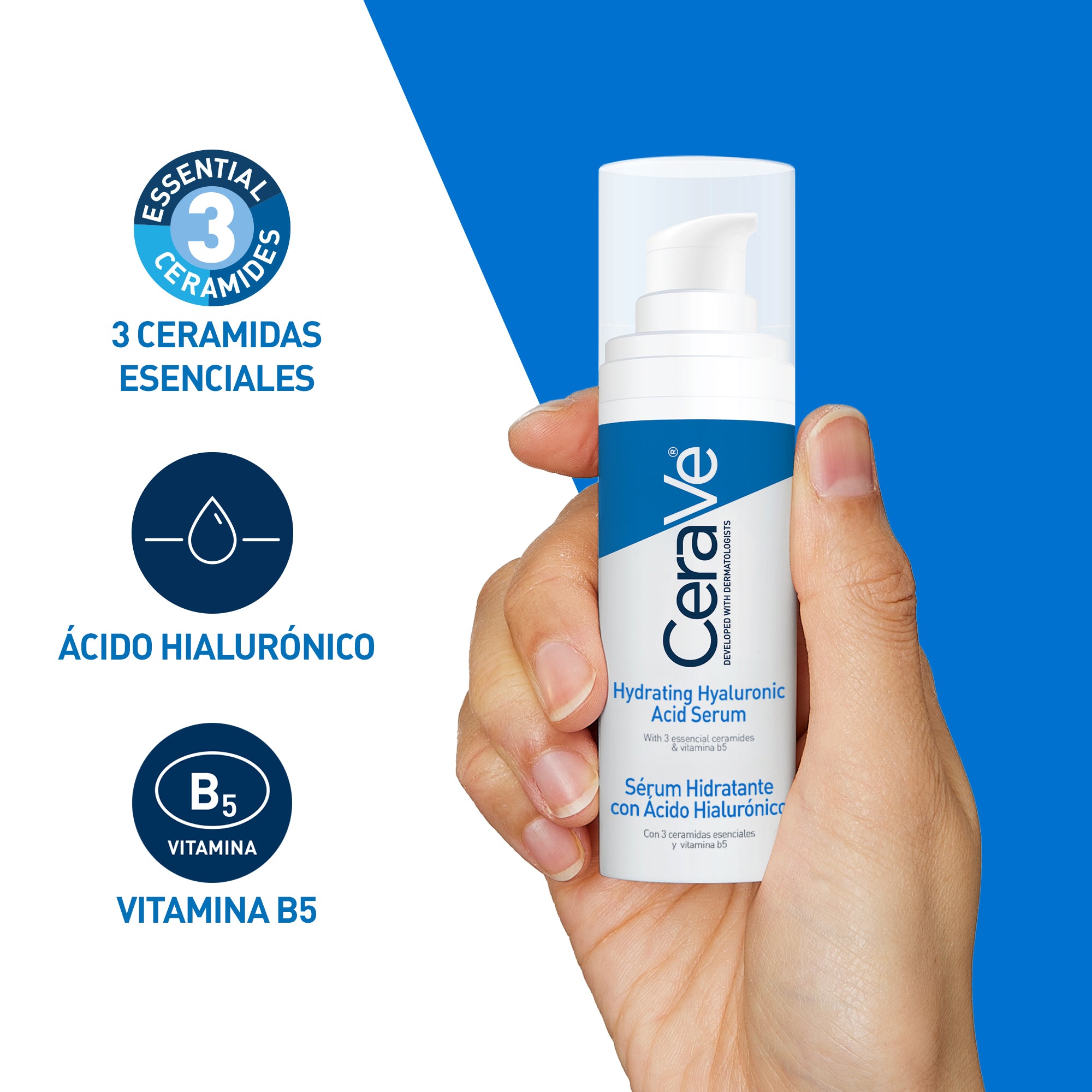 CeraVe – Sérum Hidratante con Ácido Hialurónico 30ml