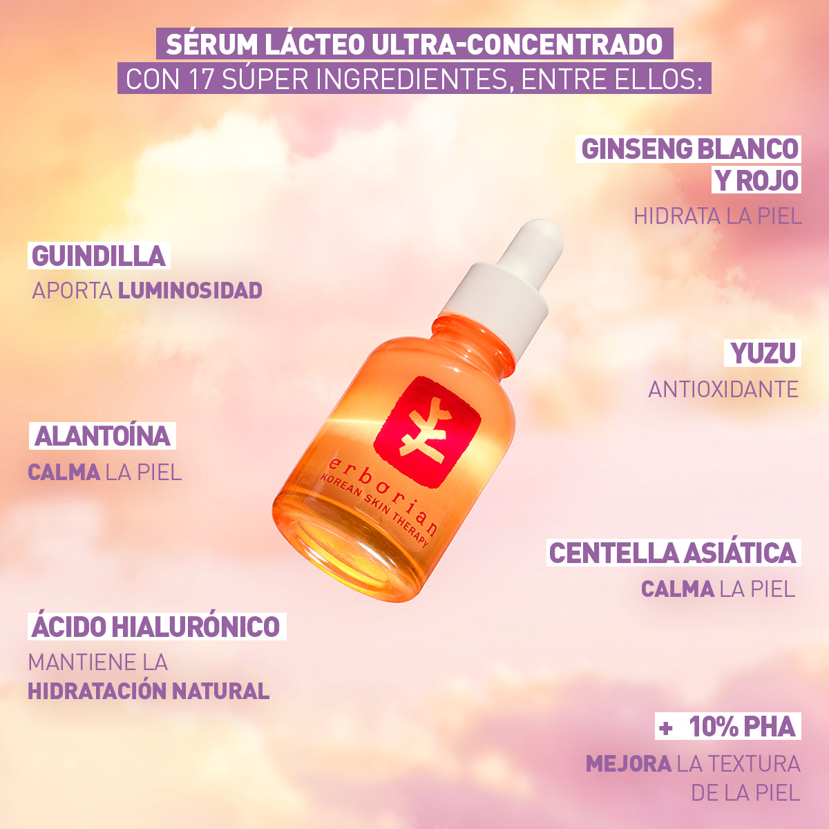 Erborian - Skin Therapy Sérum lácteo de noche multi-perfeccionador