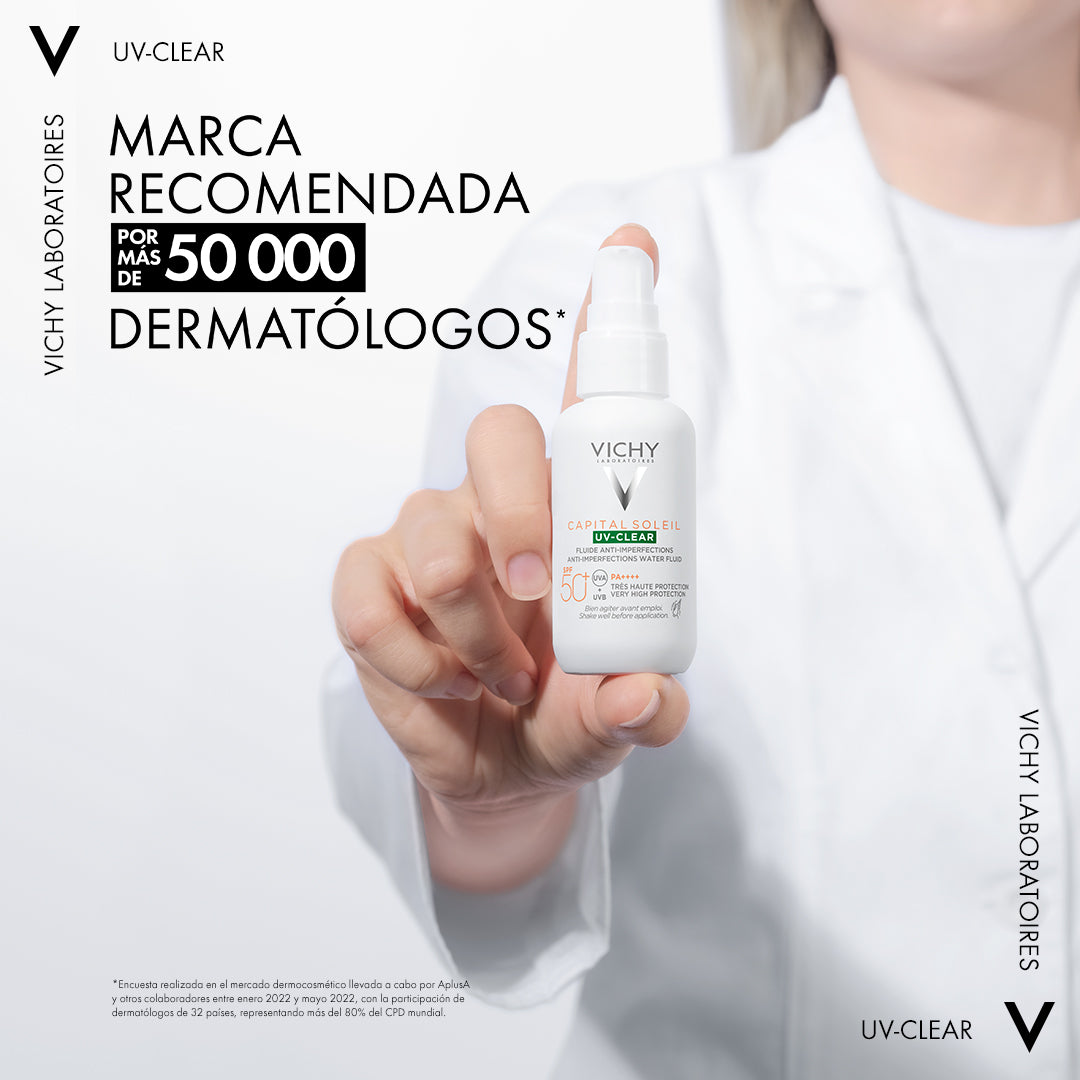 Vichy – Capital Soleil UV Clear SPF 50 Antiimperfecciones
