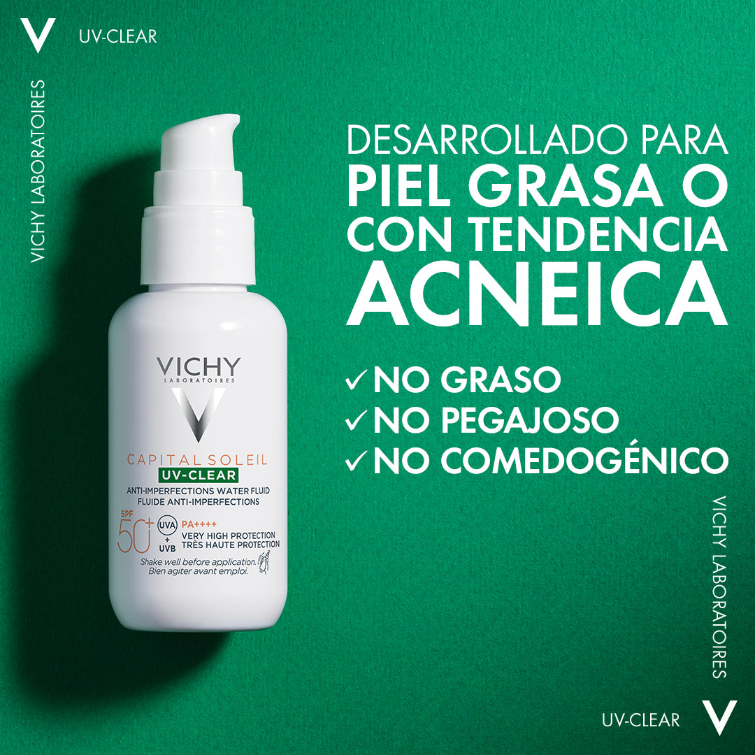 Vichy – Capital Soleil UV Clear SPF 50 Antiimperfecciones
