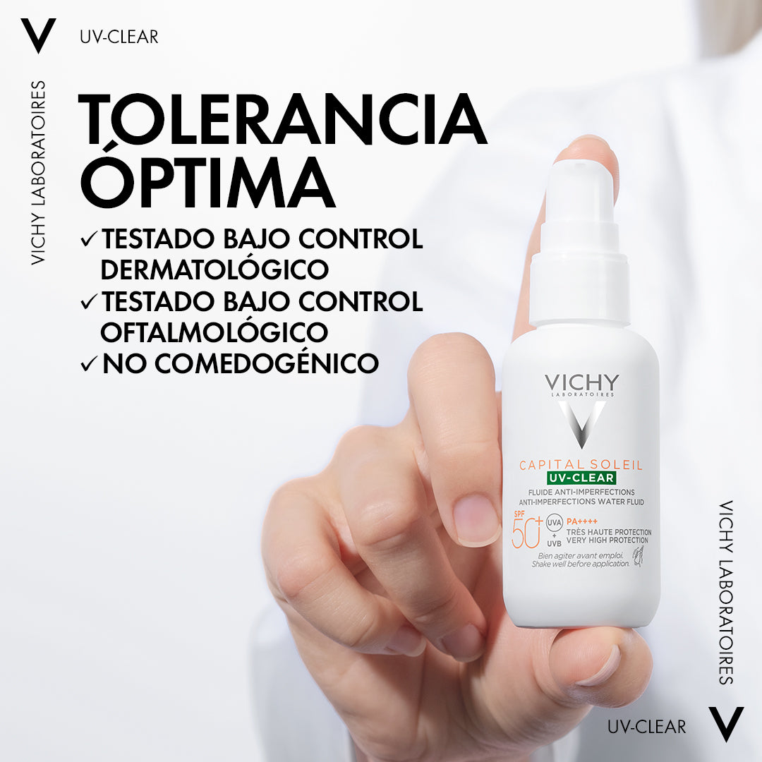 Vichy – Capital Soleil UV Clear SPF 50 Antiimperfecciones
