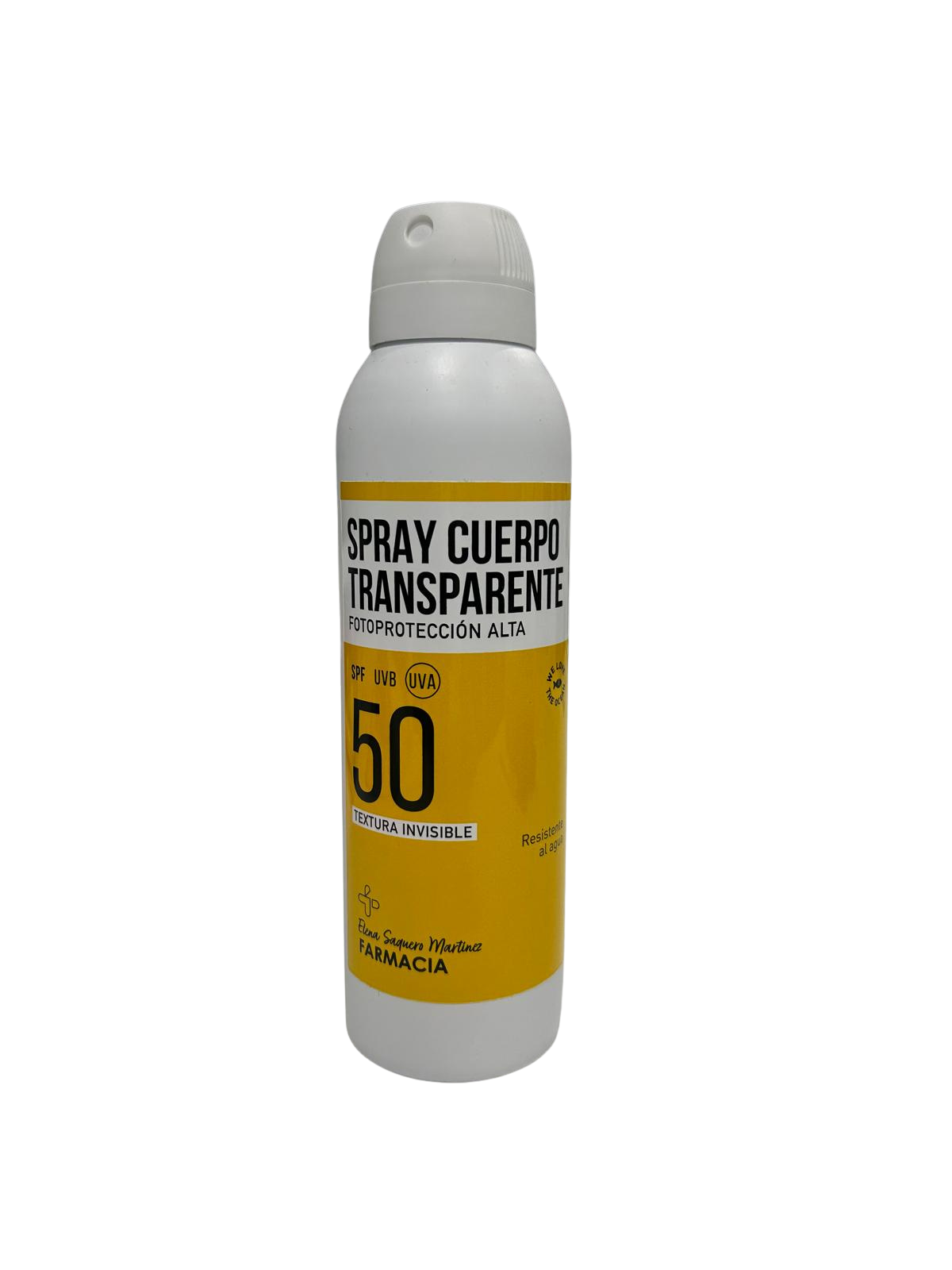Spray cuerpo transparente SPF50+ 200ml