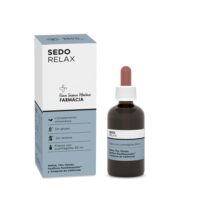 SedoRelax | 50ml | Relajante Natural con Melisa, Pasiflora y Tilo
