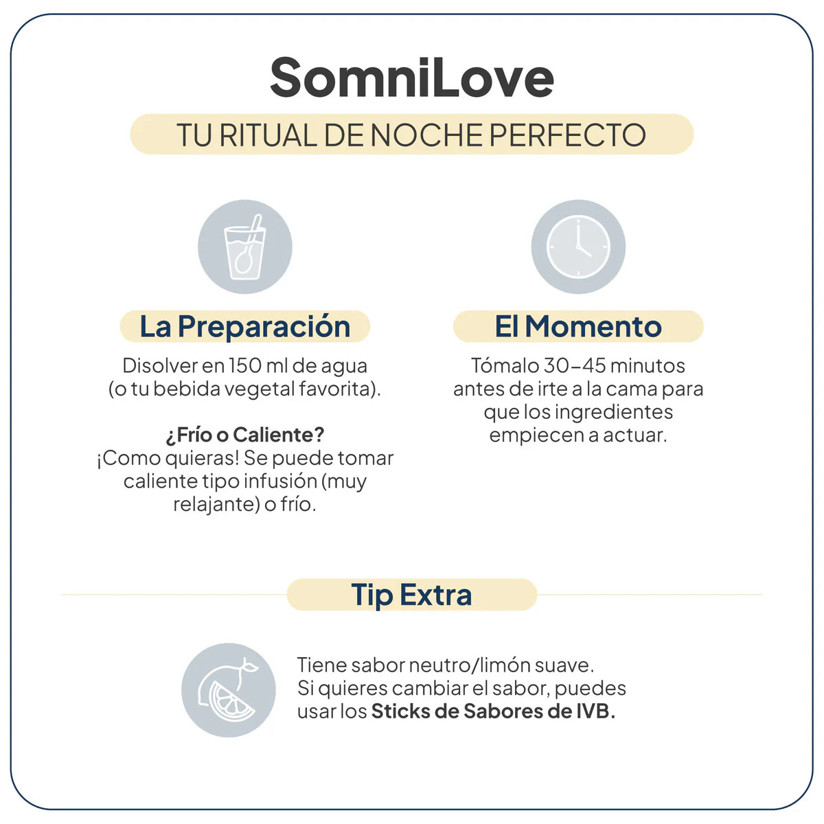 IVB SomniLove 30 tomas | Melissa y Passiflora