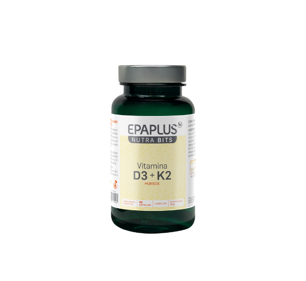 Epaplus - Nutra Bits Vitamina D3+k2 90 cápsulas