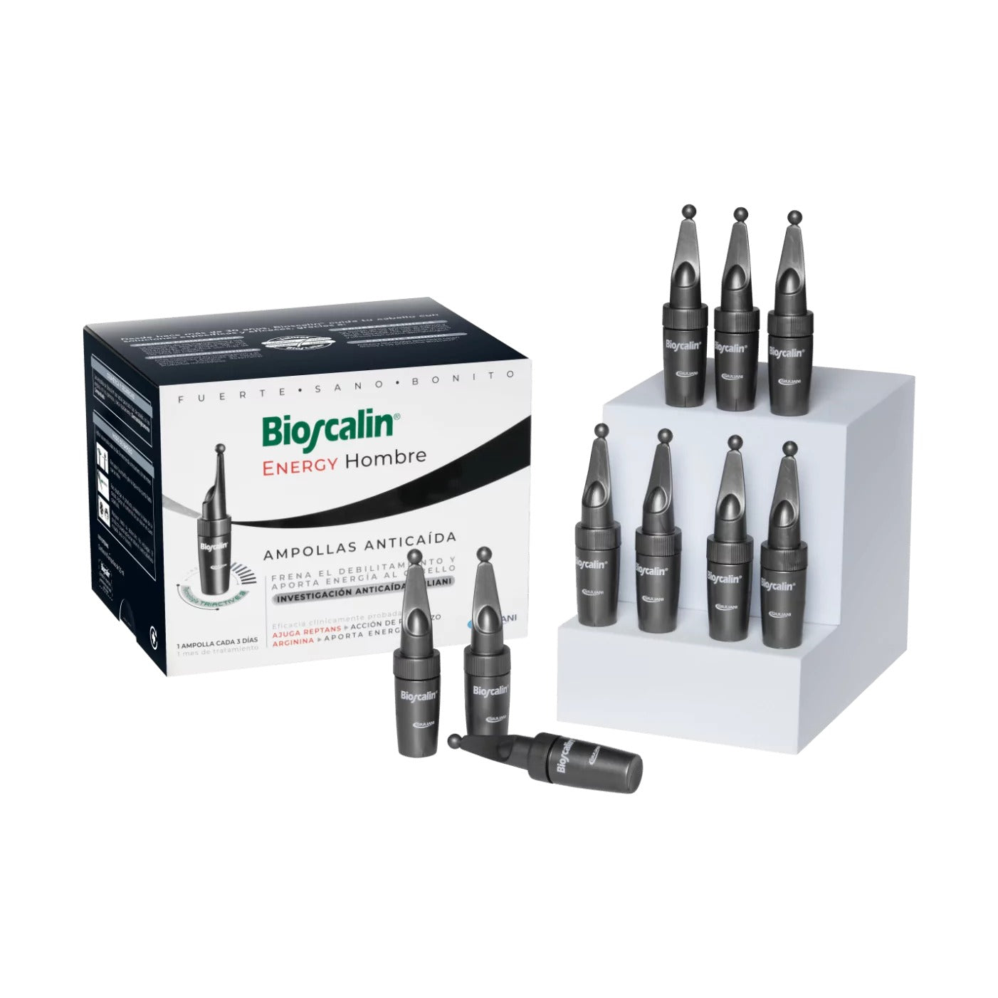 Bioscalin Energy Hombre Ampollas