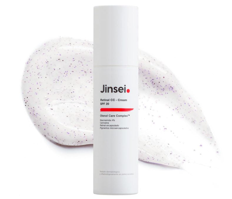 Jinsei – Retinal CC Cream SPF 20 Antiedad Iluminadora