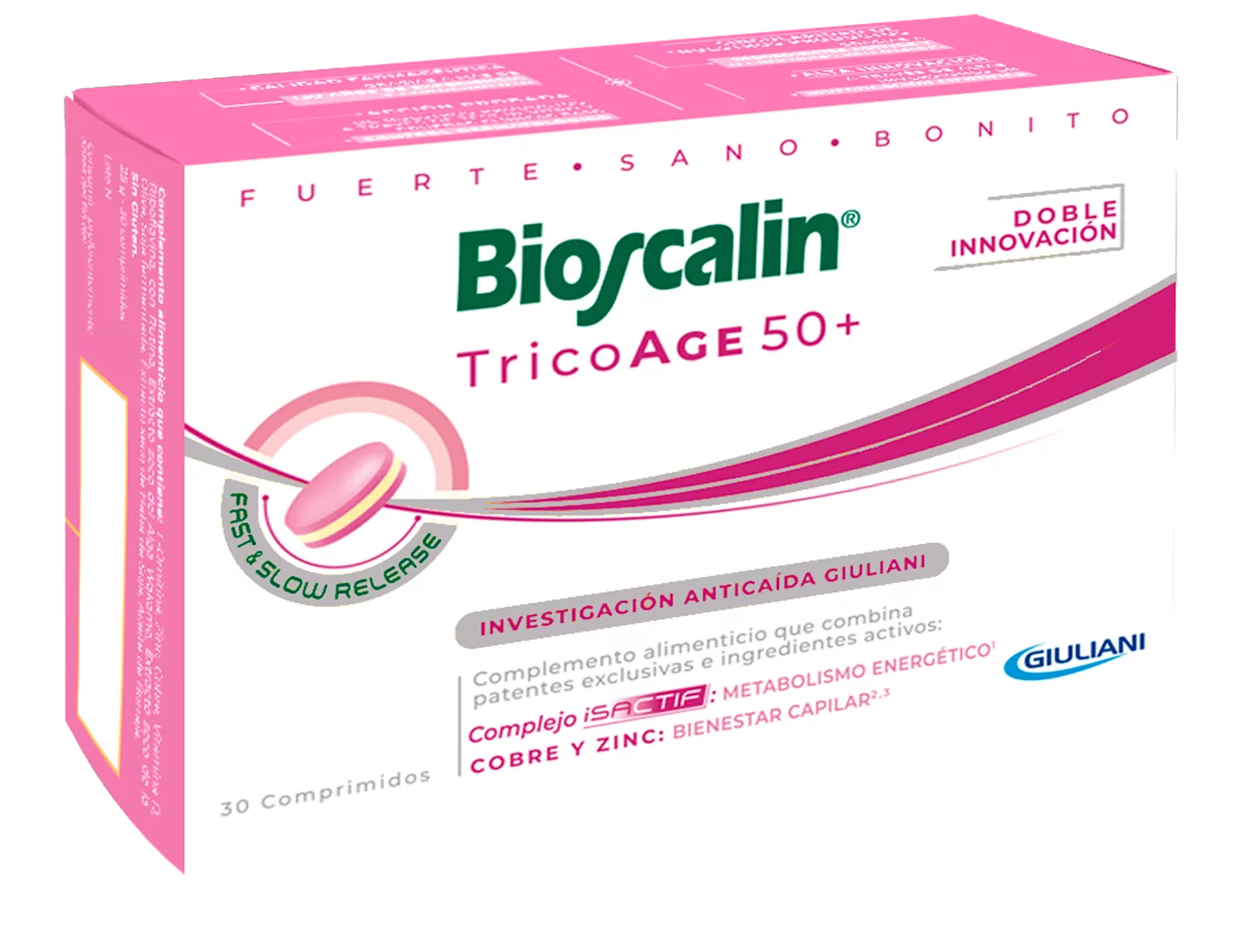Bioscalin | TricoAge 50+ 30 comprimidos