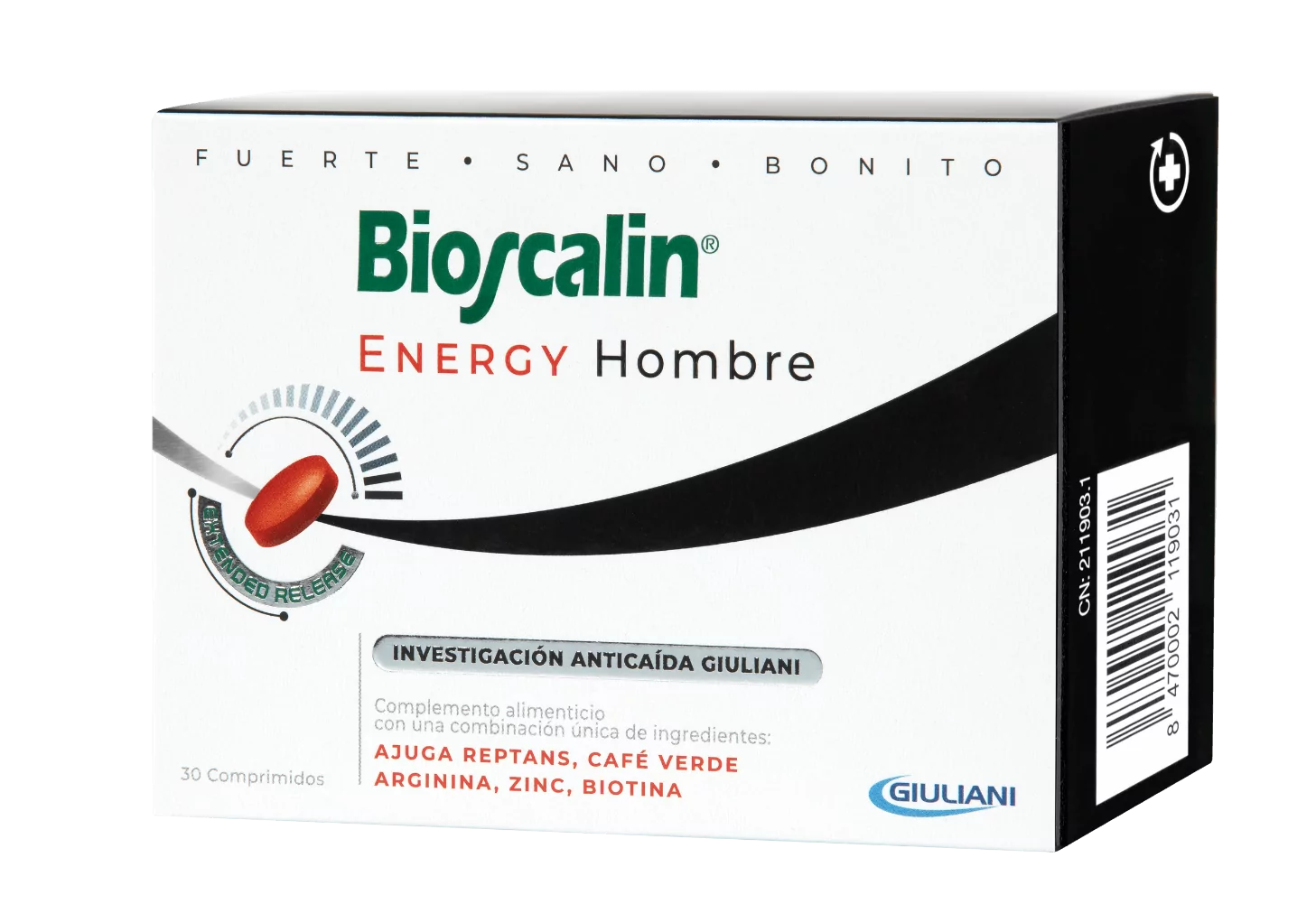 Bioscalin | Energy Hombre 30 comprimidos