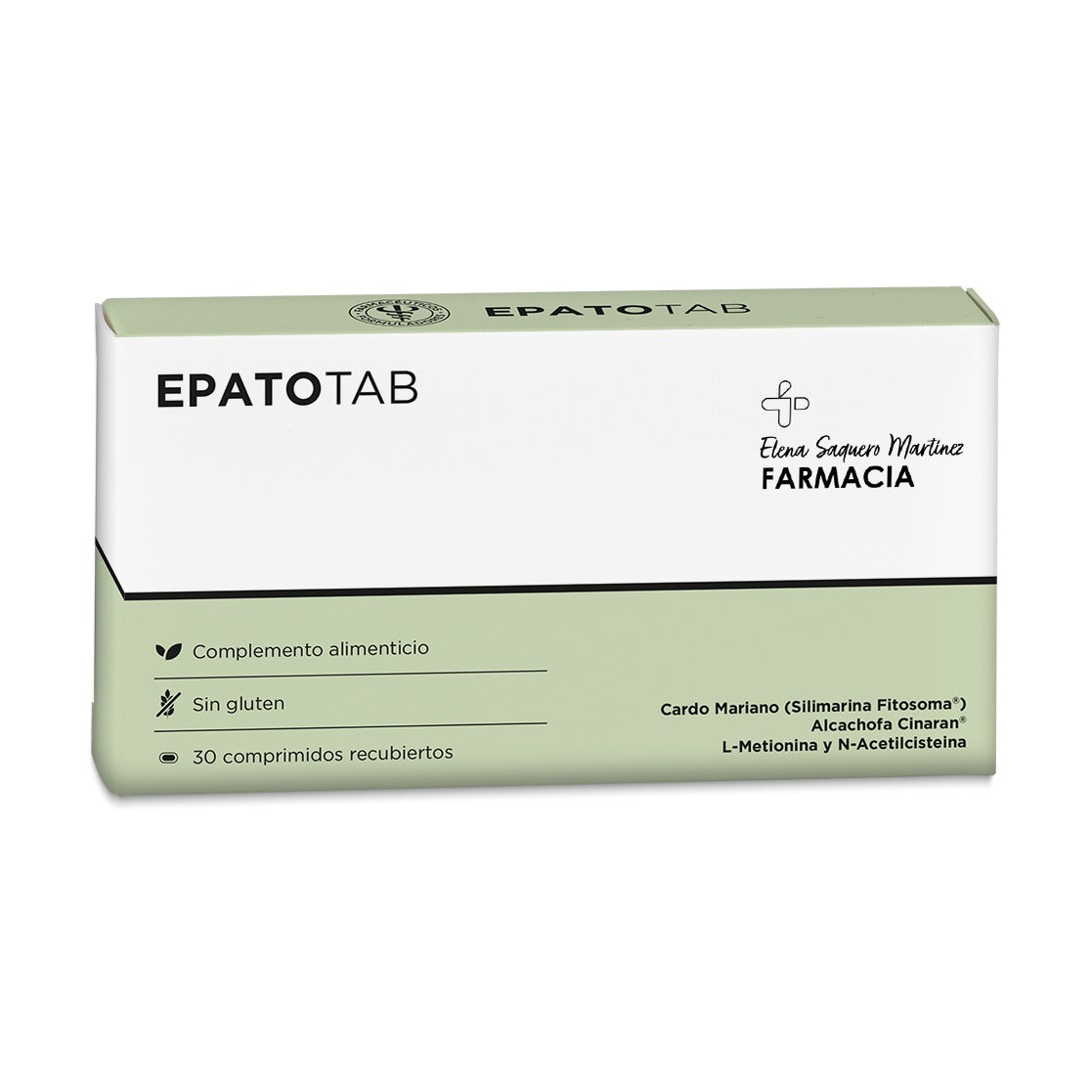 Epatotab 30 Comprimidos Hepatoprotector Natural con Cardo Mariano y Alcachofa