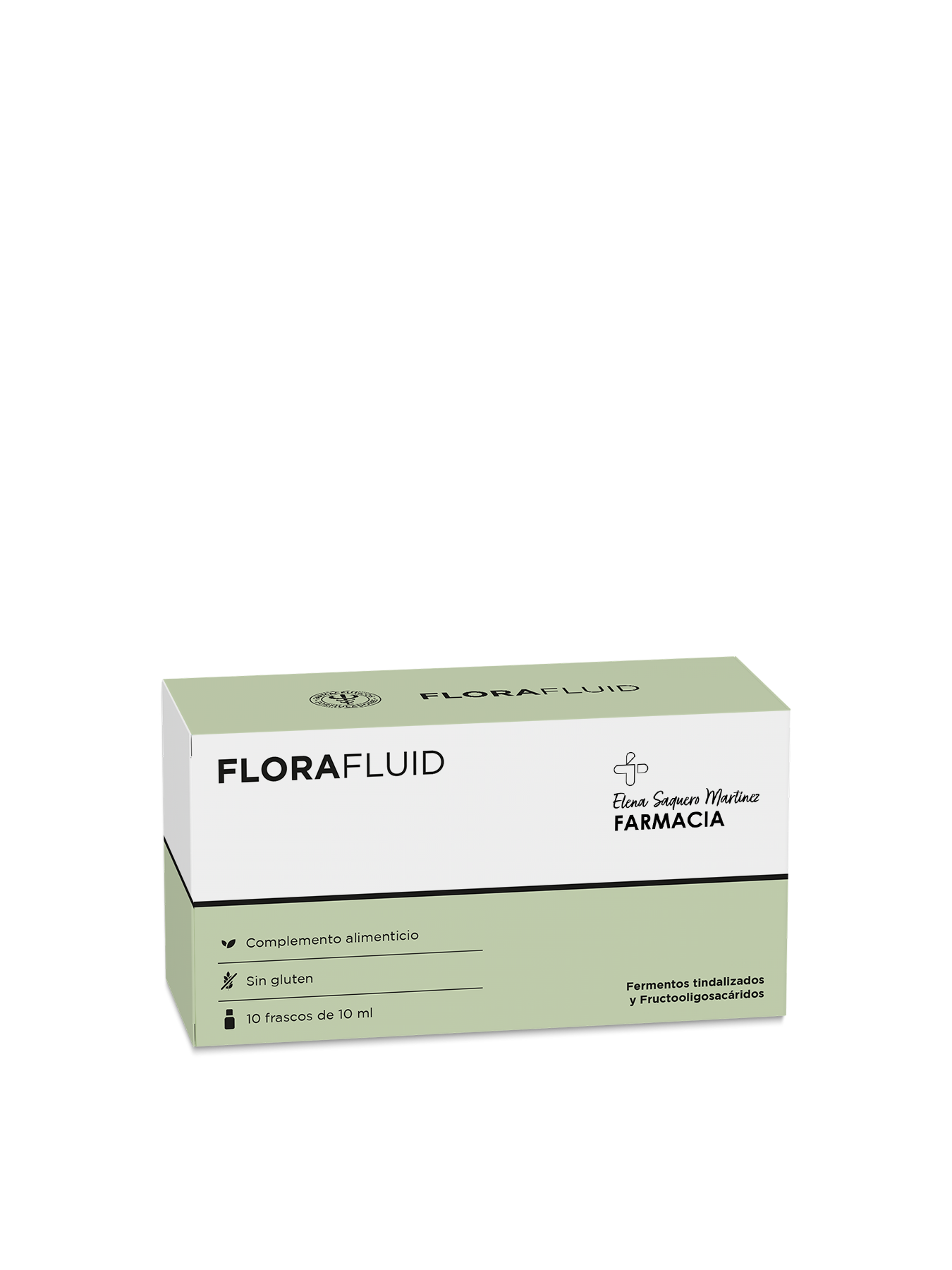 Florafluid 10 Frascos | Simbiótico con Probióticos Tindalizados y Prebiótico Actilight®