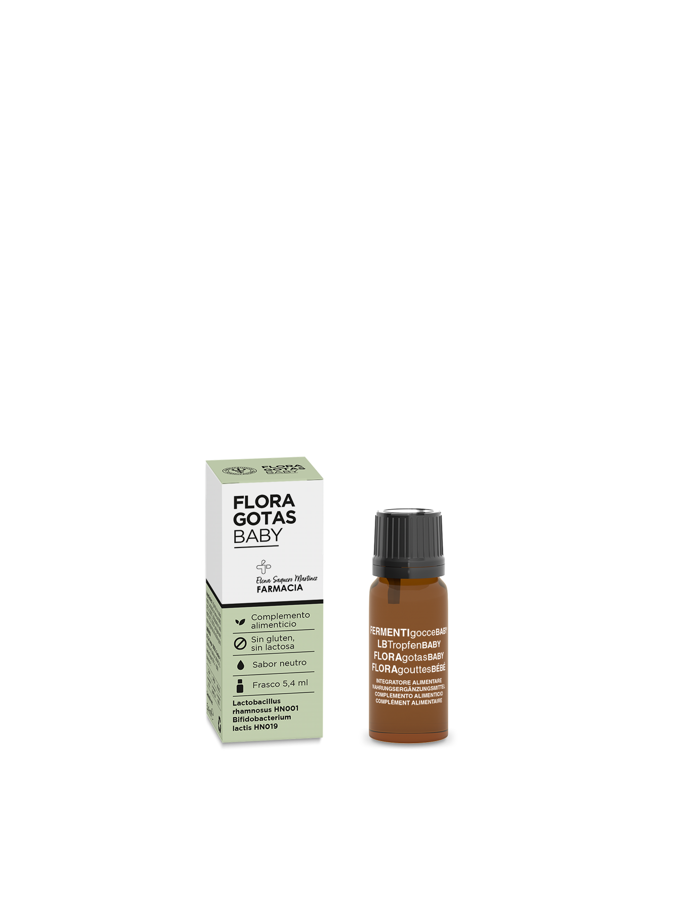 Floragotas Baby 5,4ml | Probiótico en Gotas para Bebés y Madres Lactantes