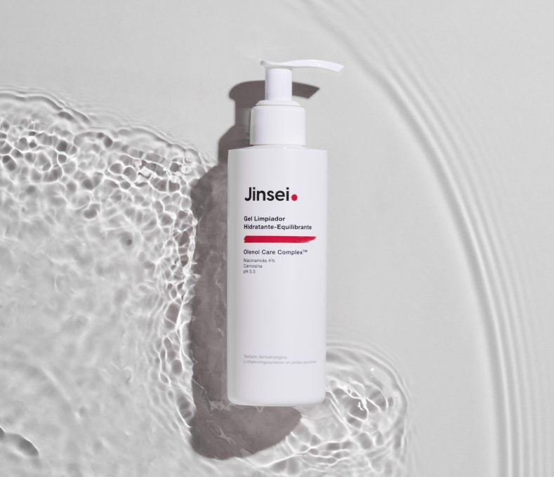 Jinsei – Gel Limpiador Hidratante y Equilibrante para Todo Tipo de Piel