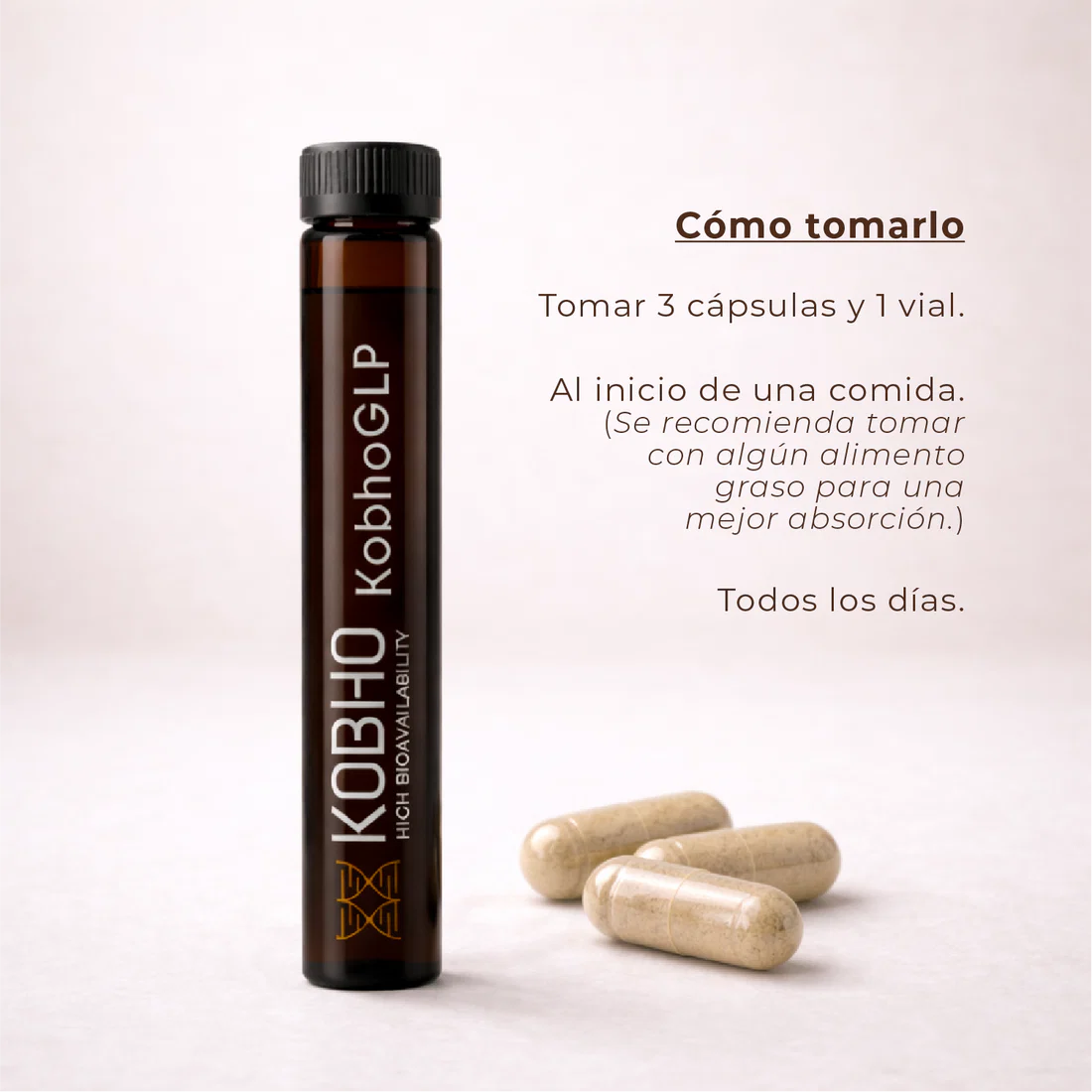 KOBHO GLP Control del Azúcar y Apetito – 30 Días