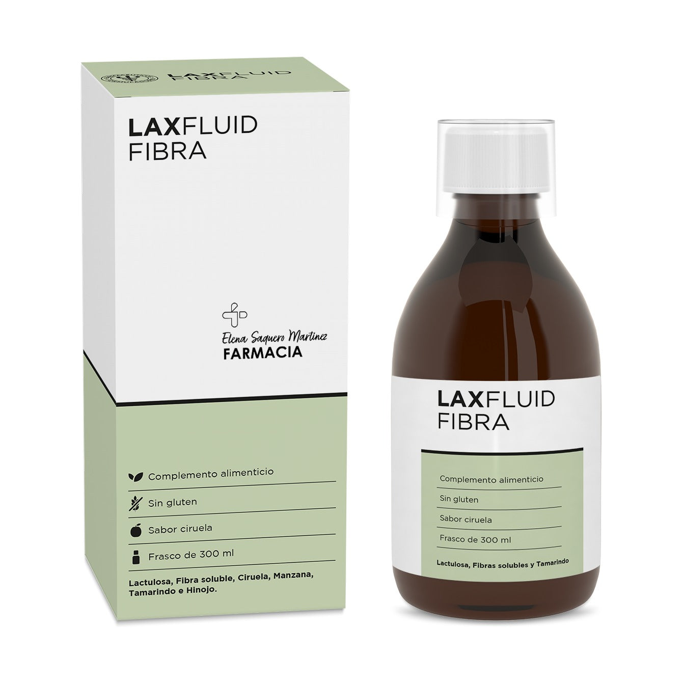 Laxfluid Fibra 300ml Laxante Líquido Natural