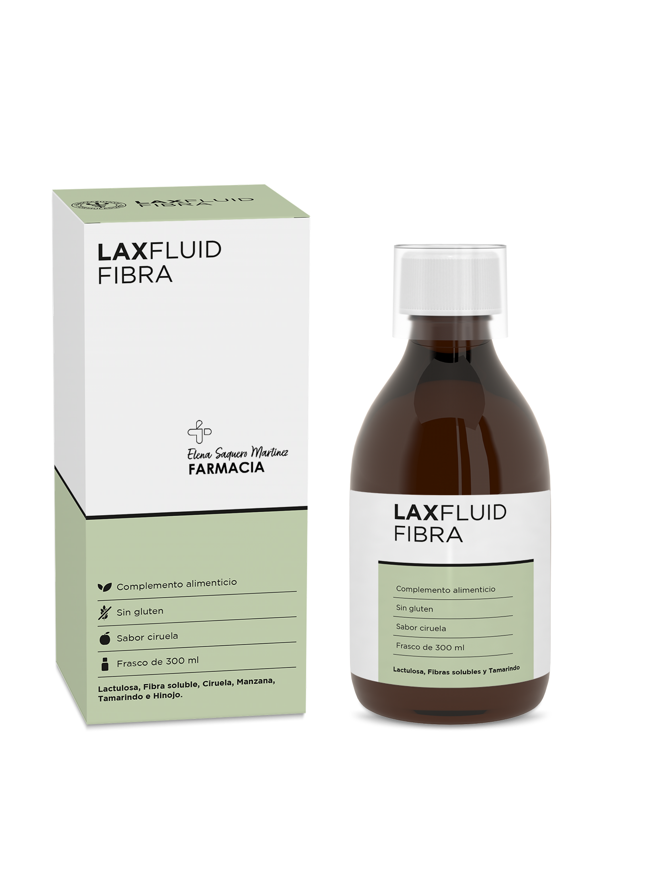 Laxfluid Fibra 300ml | Laxante Líquido Natural