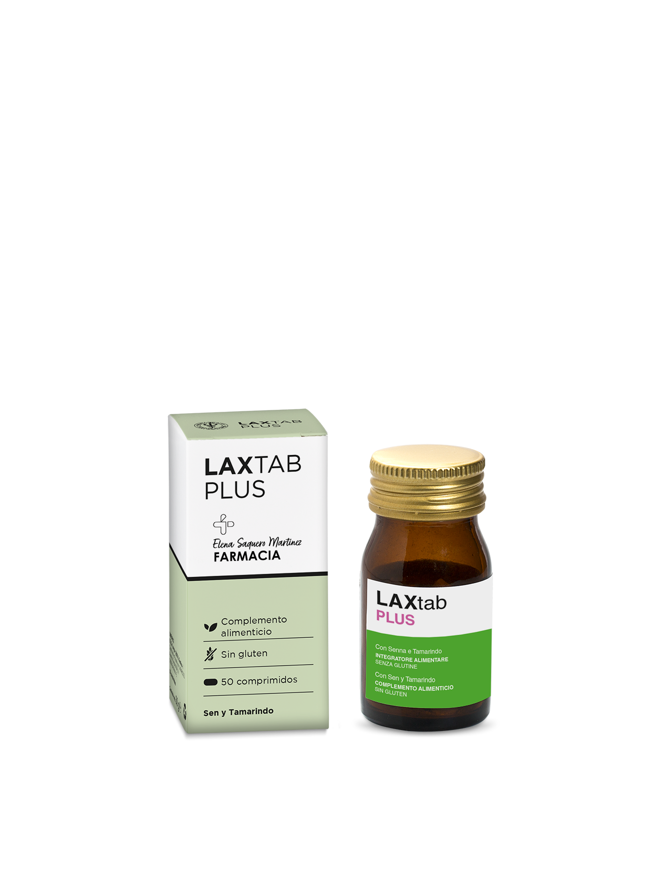 Laxtab Plus 50 Comprimidos | Laxante Natural con Sen, Tamarindo e Hinojo