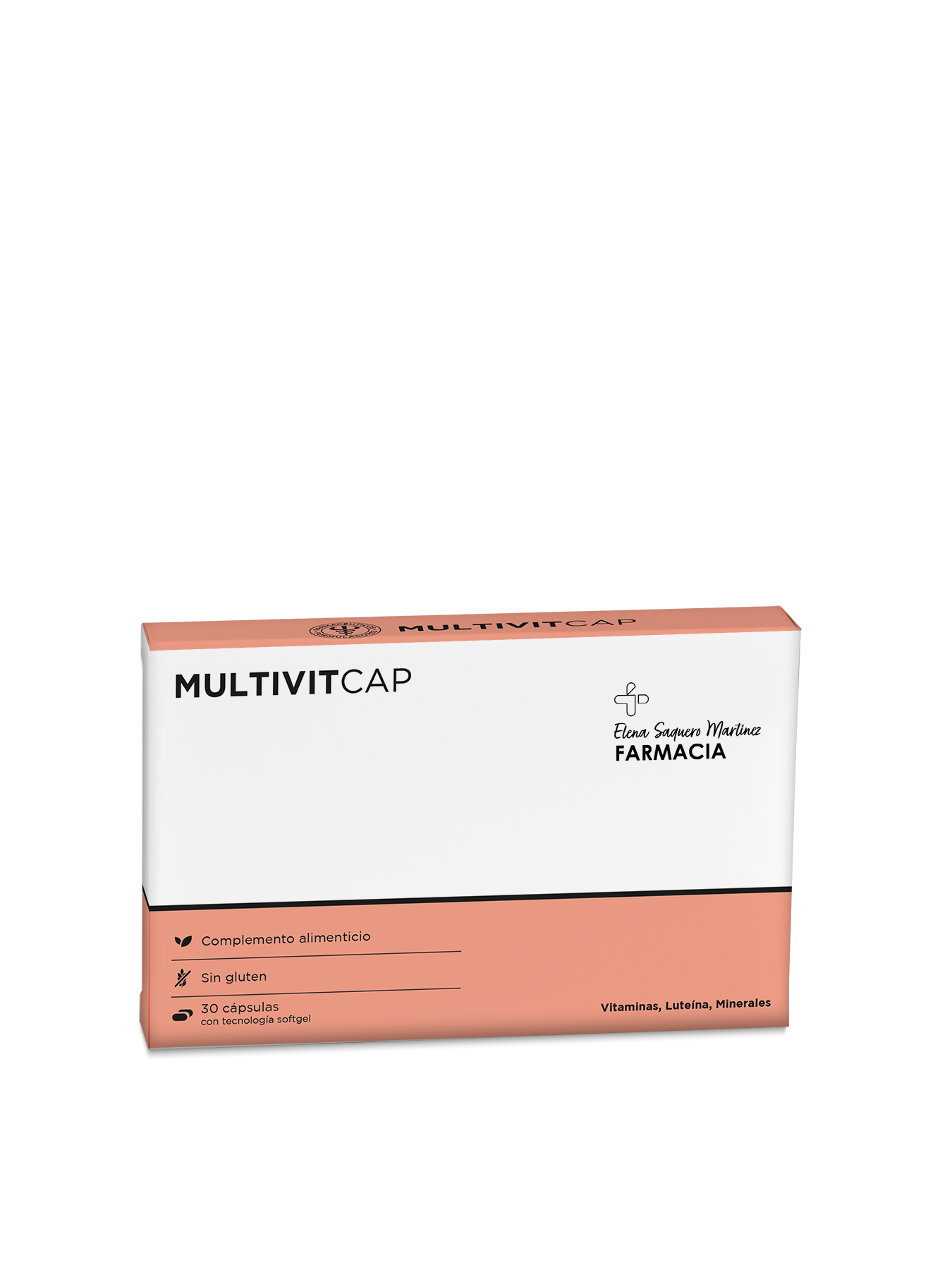 MultiVitcap 30 Cápsulas | Multivitamínico Completo con Minerales Quelados