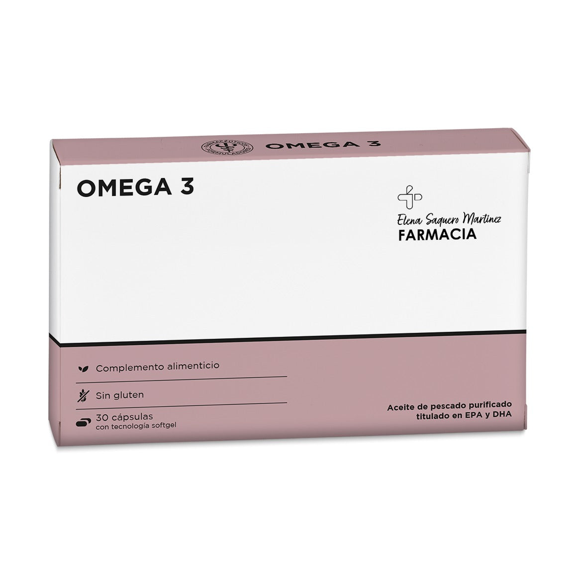 Omega 3 30 Cápsulas EPA y DHA de Pesca Sostenible Formato Iniciación