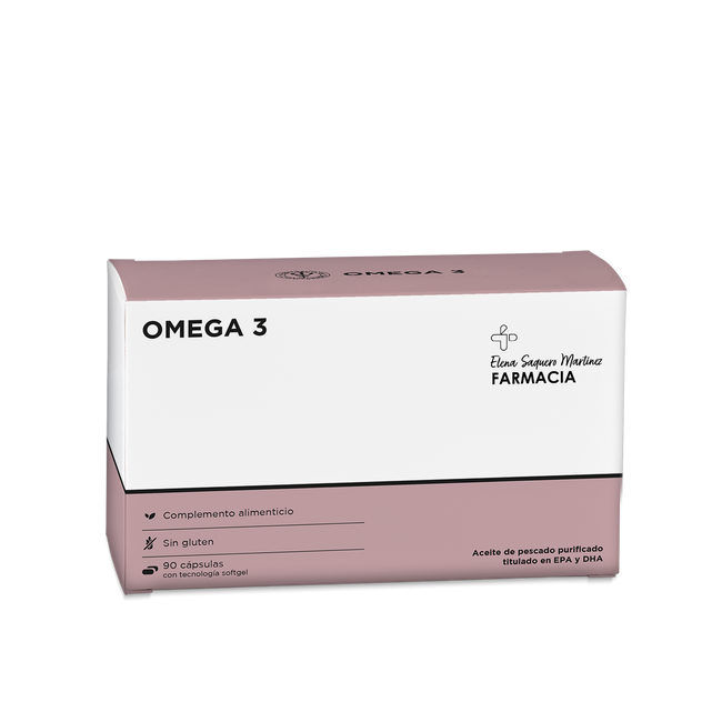 Omega 3 90 Cápsulas | EPA y DHA de Pesca Sostenible | Salud Cardiovascular