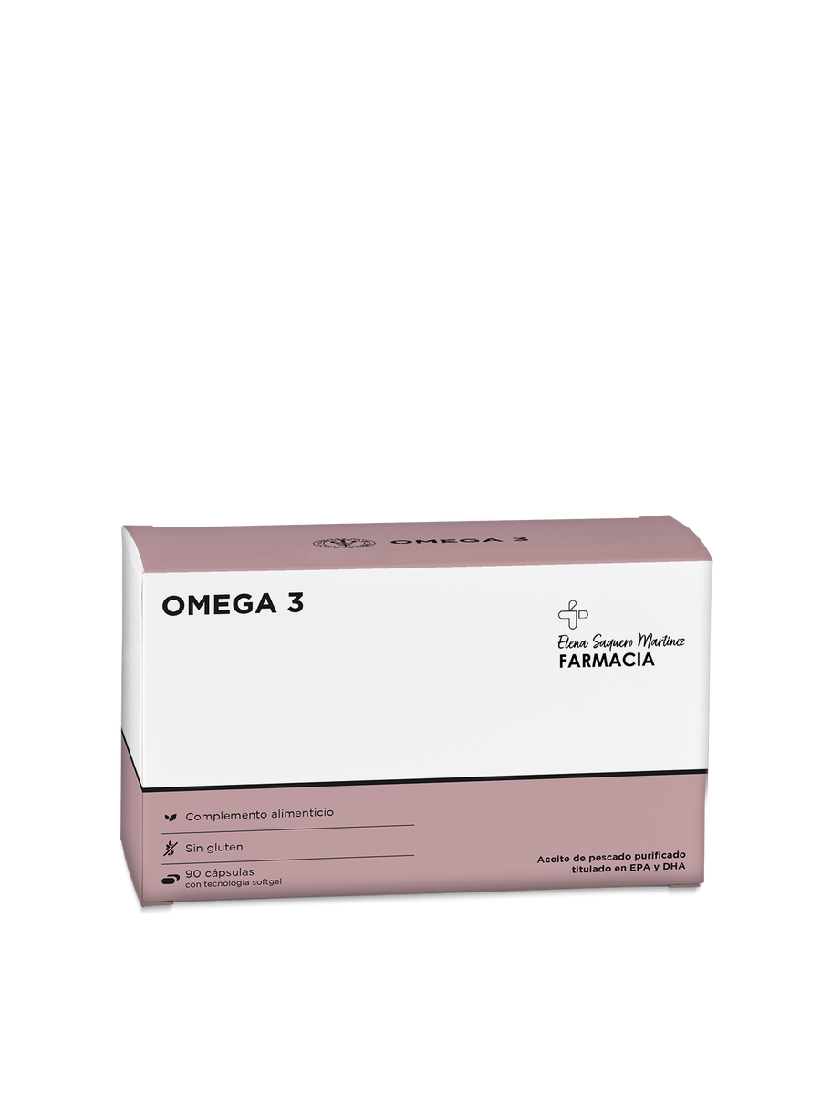 Omega 3 90 Cápsulas | EPA y DHA de Pesca Sostenible | Salud Cardiovascular