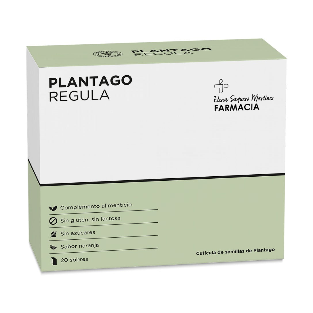 Plantago Regula 20 Sobres Fibra Natural para el Tránsito Intestinal