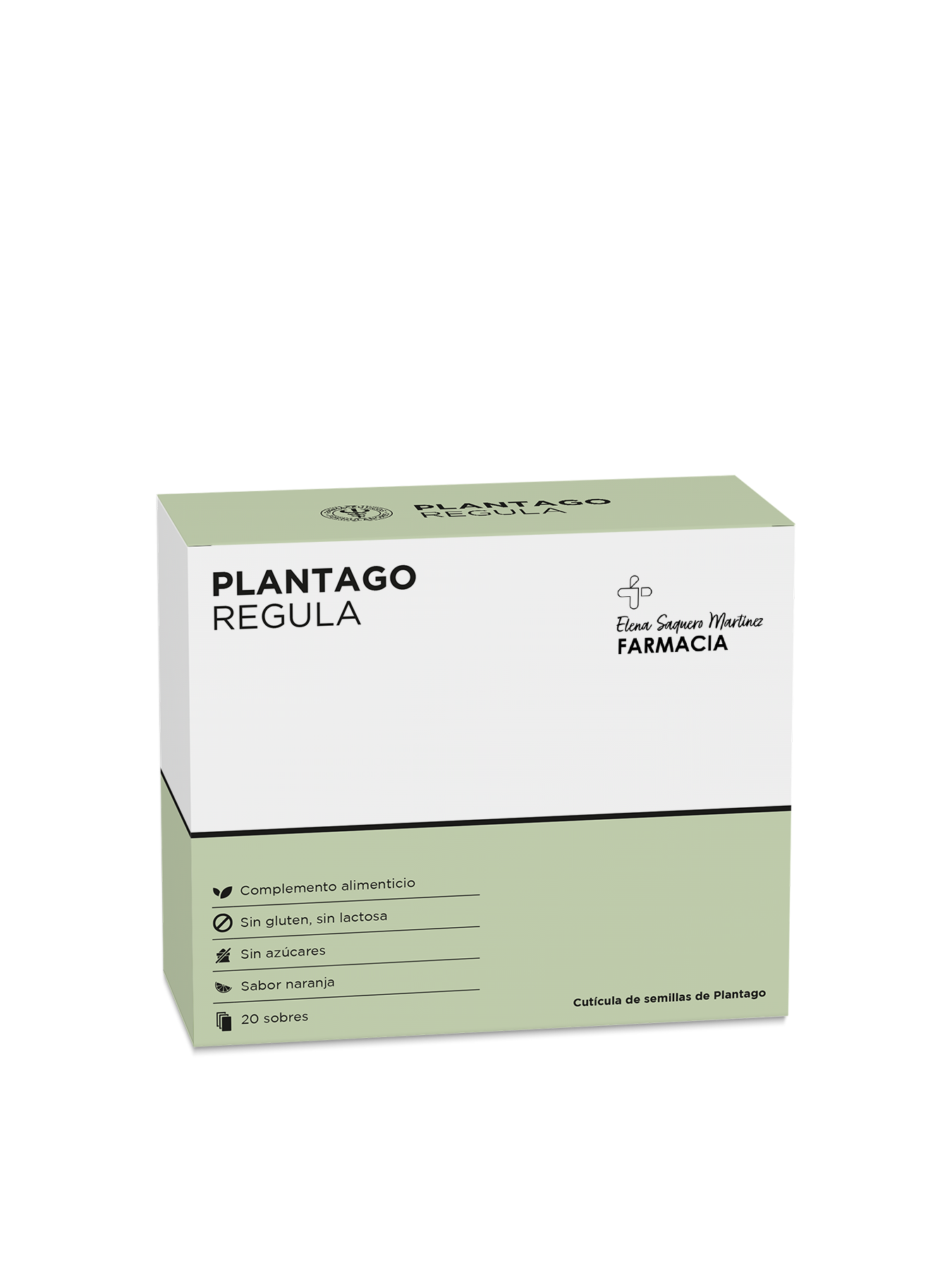 Plantago Regula 20 Sobres | Fibra Natural para el Tránsito Intestinal
