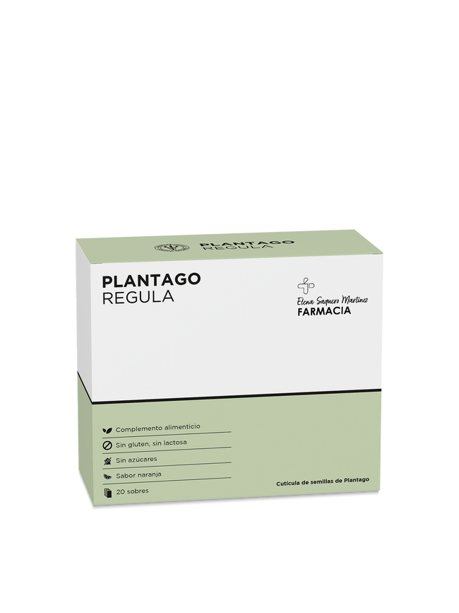 Plantago Regula 20 Sobres | Fibra Natural para el Tránsito Intestinal