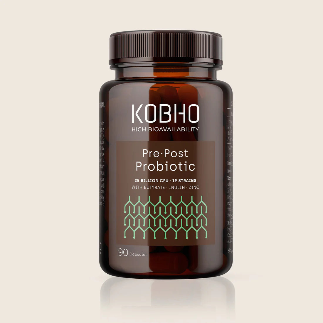 KOBHO Pre Post Probiotico Microbiota Intestinal