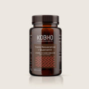KOBHO Trans Resveratrol + Quercetin 60 Cápsulas Antioxidante Antiedad Celular
