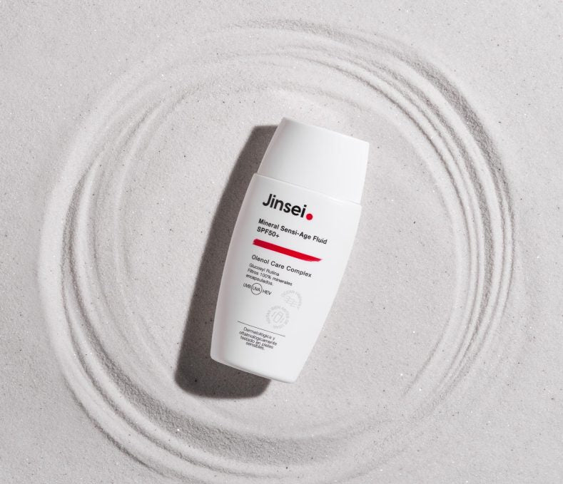 Jinsei – Mineral Sensi-Age Fluido SPF 50+ Antiedad Piel Sensible