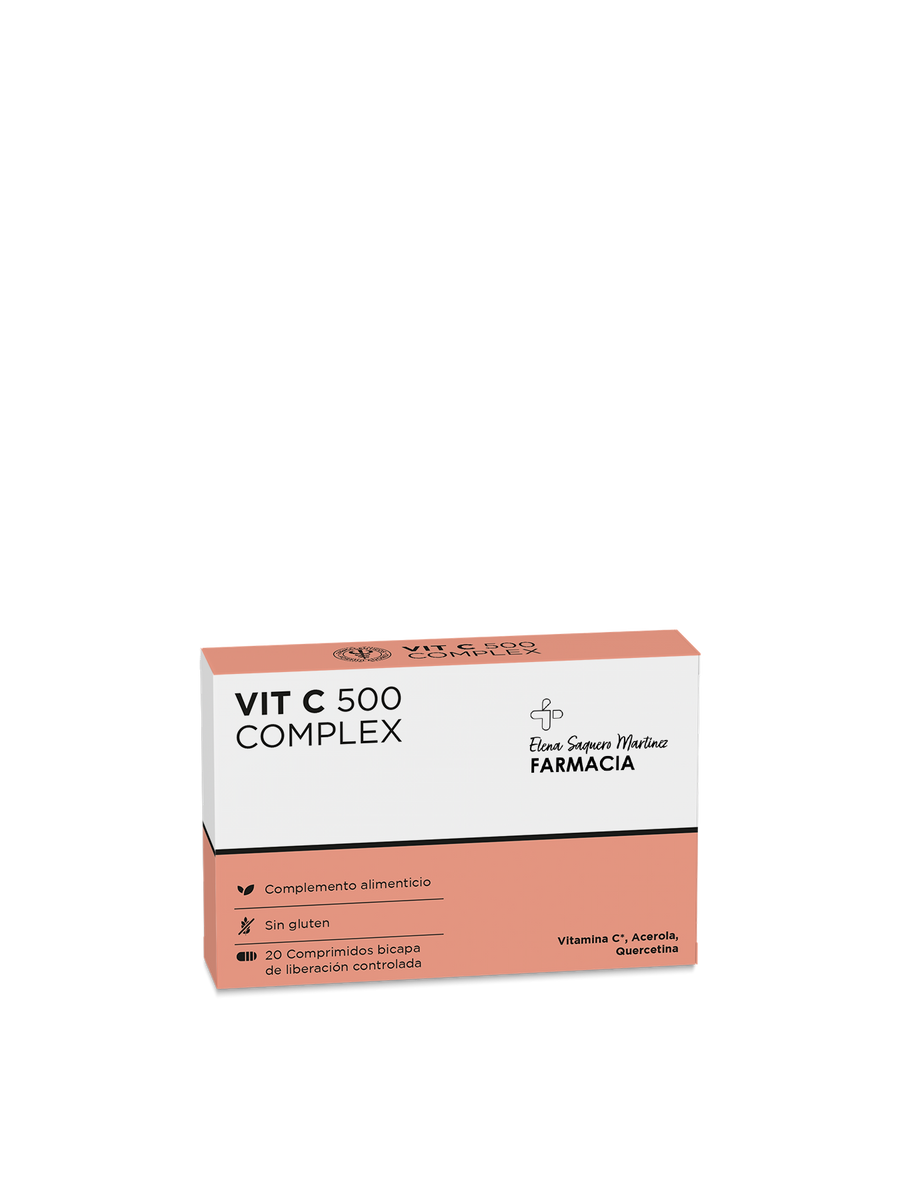 Vitamina C 500 Complex — 20 Comprimidos Bicapa